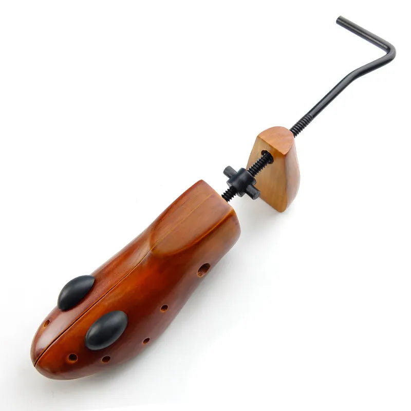 Dropshipping 1pcs 2-Way Wooden Shoe Tree For Men and Women Shoes Expander djustable Shoe Stretcher Shaper Rack Sawol