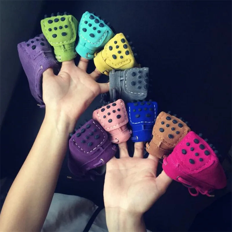Women Shoes 100% Genuine Leather Round Toe Slip on Loafers Ladies Casual Shoes Comfortable Ballet Flats Female Footwear
