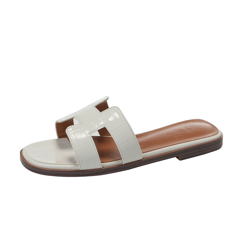 Classic Style Female Summer Stylish Beach Going out Seaside Slippers