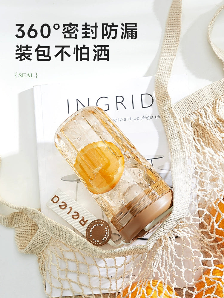 Creature Coffee Cup Girls Good-looking Portable Summer Tritan Plastic Traveling New Arrival 2024 Cup
