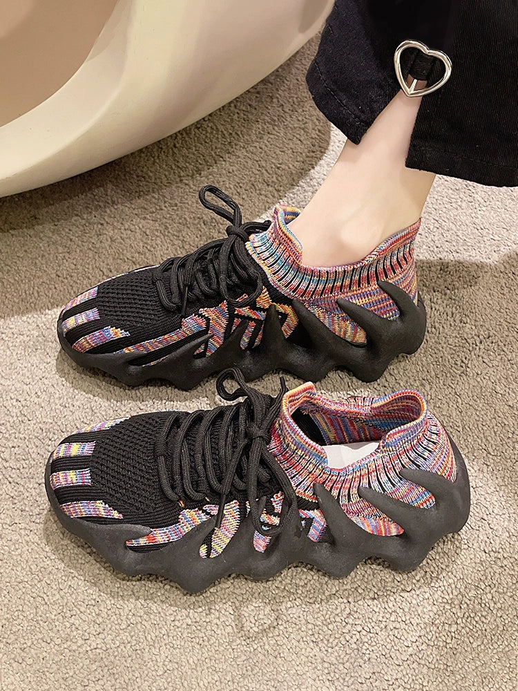 Thick Sole Training Rope Skipping Treadmill Shock Absorption Fitness Shoes