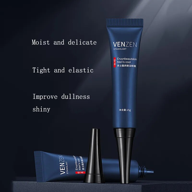 1-6Pcs Improves Repairing Dark Circles Men Eye Cream for Eye Care Gentle Moisturizing Fades Lines with Nicotinamide