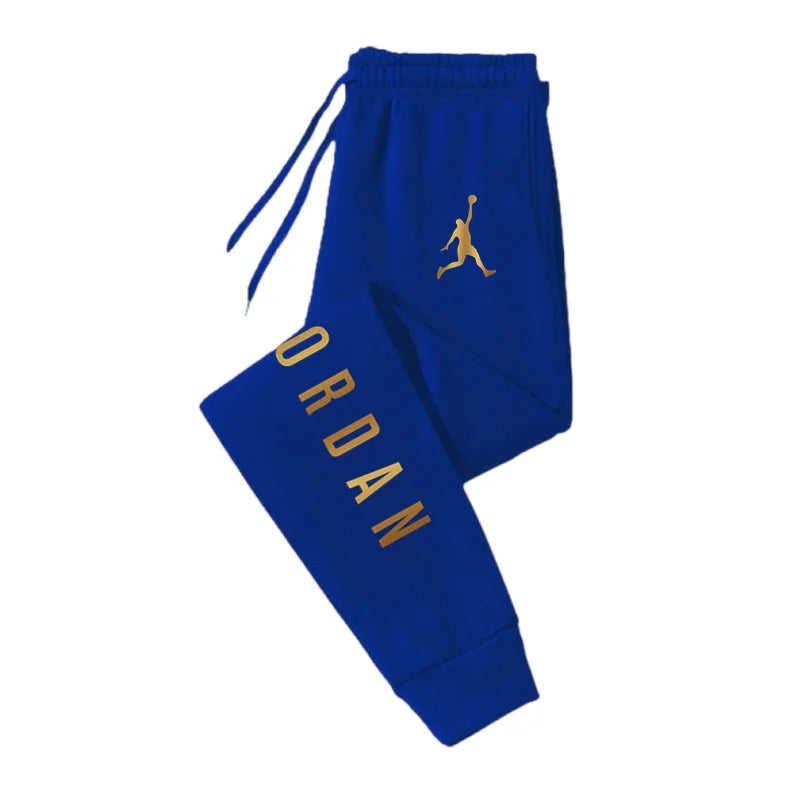 Men Long Pants Autumn and Winter Mens Casual Fleece Sweatpants Soft Sports Pants Jogging Pants 4 Colors
