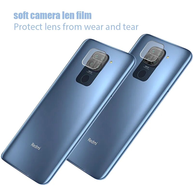 6in1 Protective Glass for Xiaomi Redmi Note 11 10 9 8 Pro 11S 10S 9S 8 Camera Screen Protector For Redmi 9C NFC 9A 9C 10C Glass