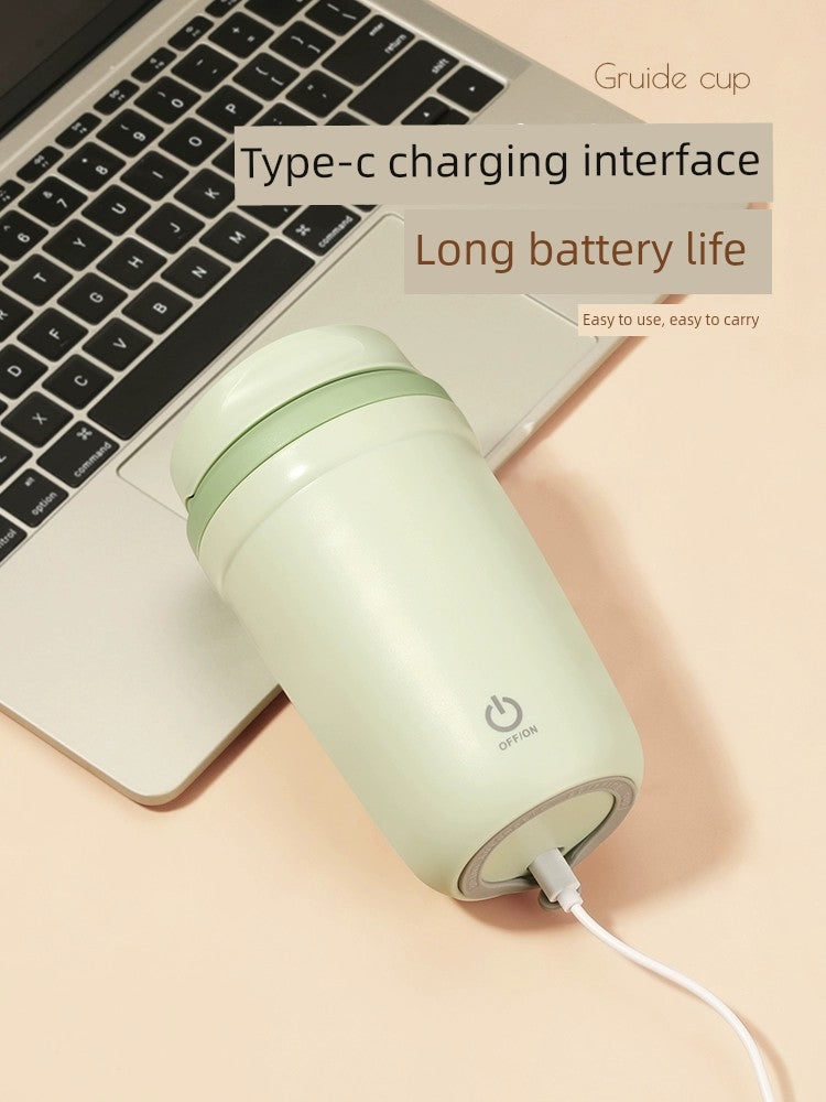 Mongdio Auto Stirring Cup Electric Coffee Cup New Arrival Automatic Magnetic Mixing Cup Soybean Milk Rotating Cup