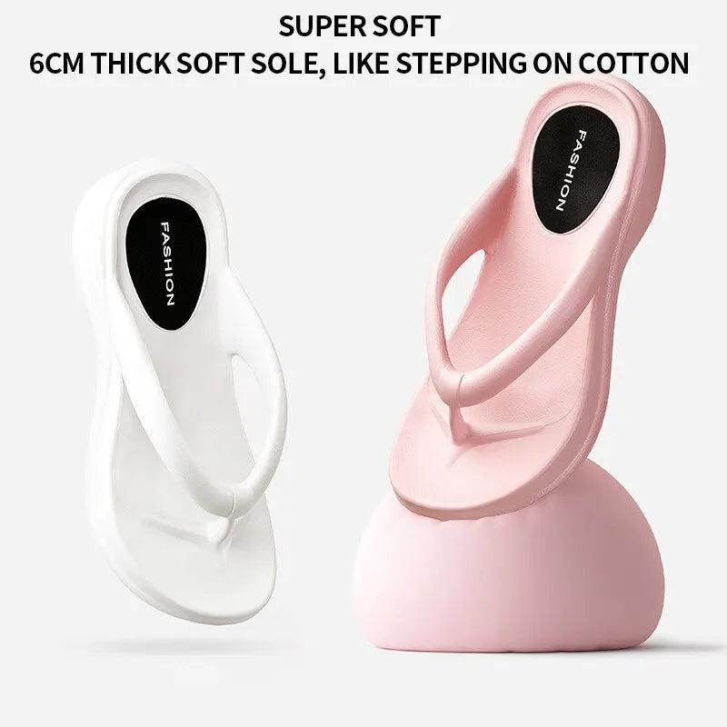 Women Summer Slippers Sand Beach Flip Flops Female Platform Slipper 2023 Outdoor Slides Seaside Sandals Girls Summer Shoes