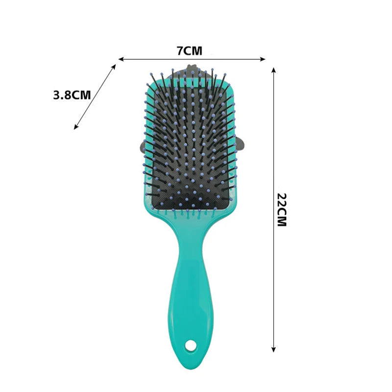Disney Stitch Angel Air Cushion Massage Combs Cute Cartoon Figures 3D Comb Hair Brush Hairdressing Tool Women Girl Children Gift