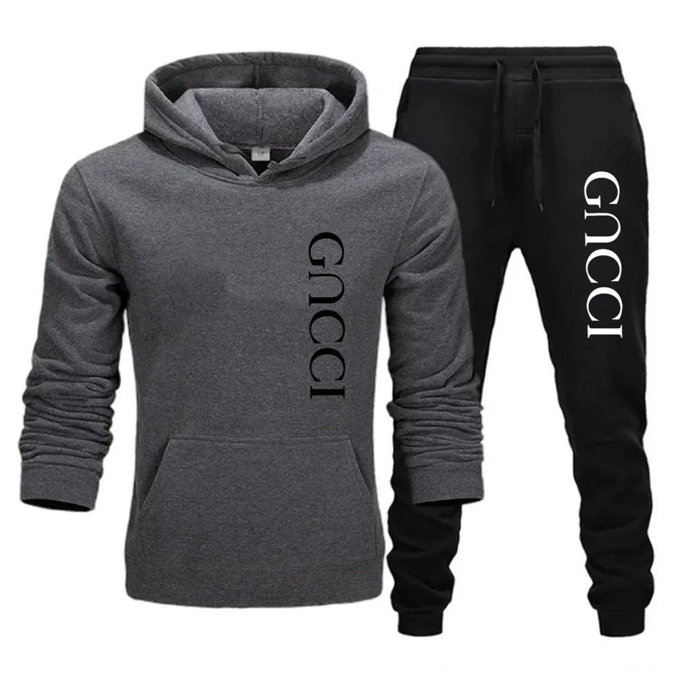 Fashion 2 Piece Women Set Autumn Winter Jogging Sports Suits Sets Sweatsuits Hoodies and Athletic Pants Clothing