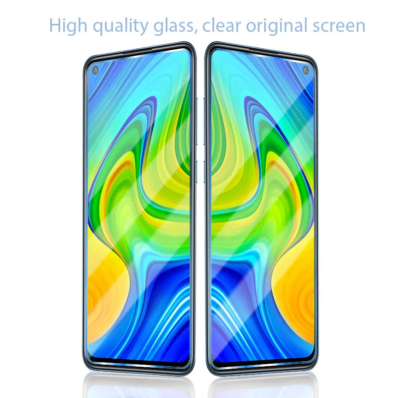 6in1 Protective Glass for Xiaomi Redmi Note 11 10 9 8 Pro 11S 10S 9S 8 Camera Screen Protector For Redmi 9C NFC 9A 9C 10C Glass