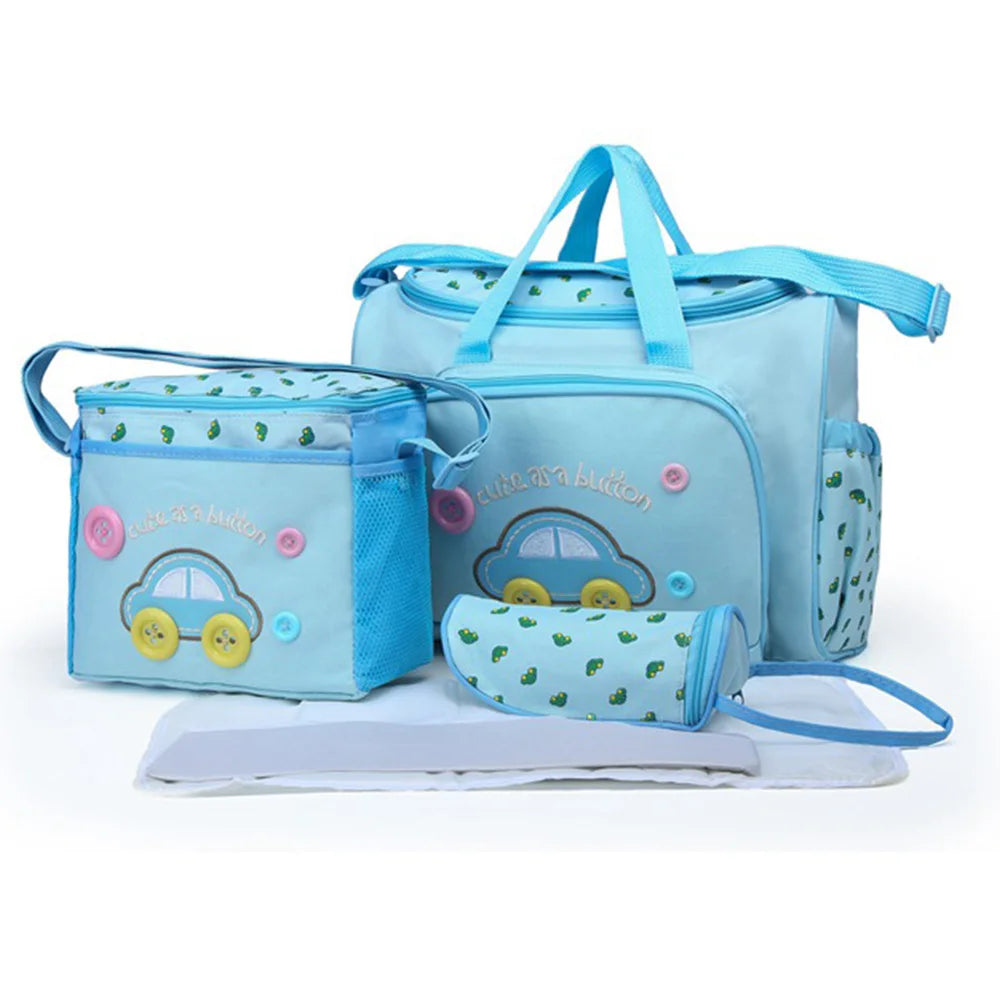 3PCS/SET Baby Nappy Bag Fashion Women Travel Handbag for Baby Nursing Mummy Maternity Bag 3 Colors