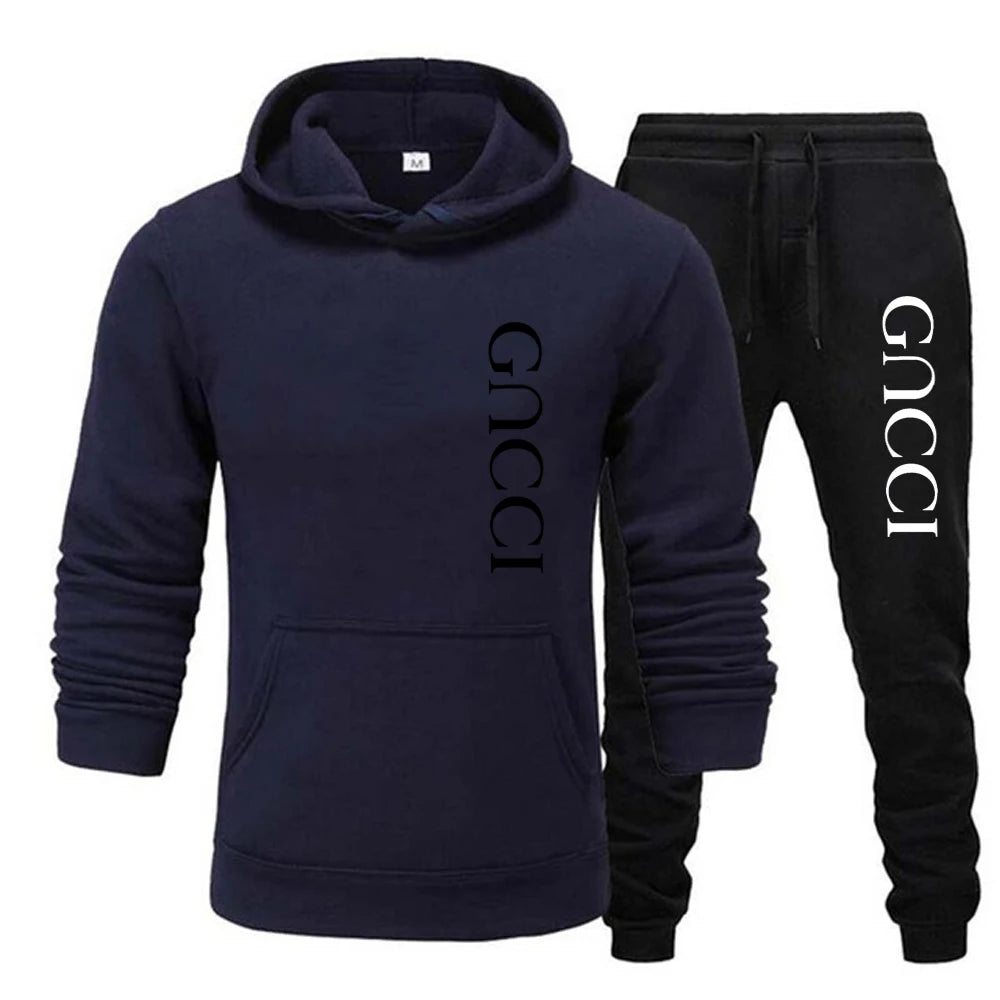 Fashion 2 Piece Women Set Autumn Winter Jogging Sports Suits Sets Sweatsuits Hoodies and Athletic Pants Clothing
