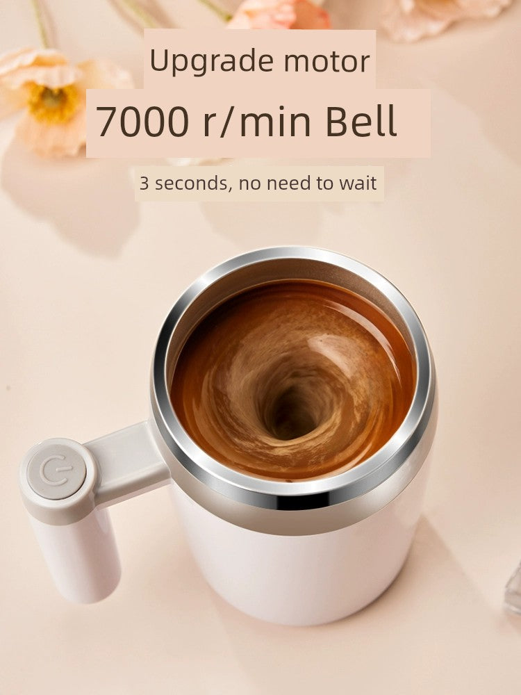 Electric Stirring Cup New Arrival Automatic Coffee Cup Bean Bag Rotate Water Cup Rechargeable Portable Soybean Milk Magnetic Cup