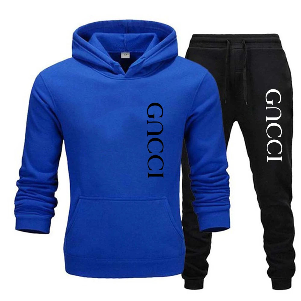 Fashion 2 Piece Women Set Autumn Winter Jogging Sports Suits Sets Sweatsuits Hoodies and Athletic Pants Clothing