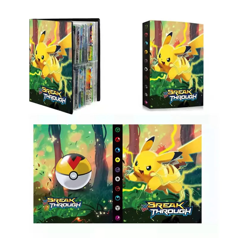 2022 Album Pokemon Cards Album Book Cartoon Anime New 240PCS Game Card VMAX GX EX Holder Collection Folder Kid Cool Toy Gift