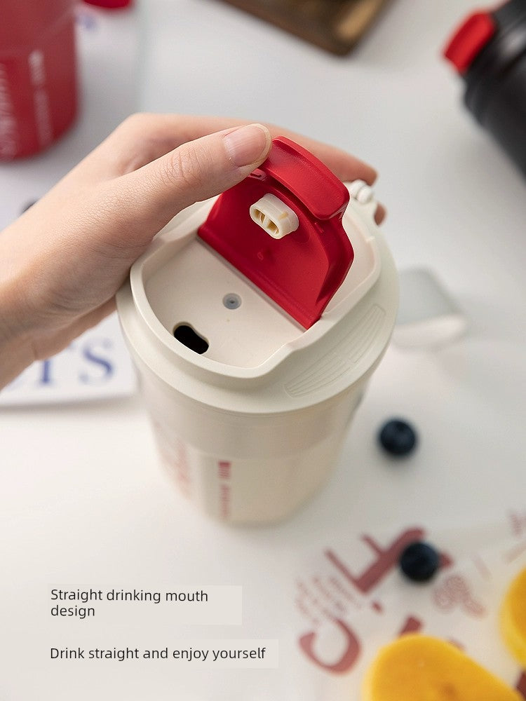Carote Portable Coffee Cup Vacuum Cup Female New Arrival Portable Cup Stainless Steel Water Cup Male Official Authentic Products Cup