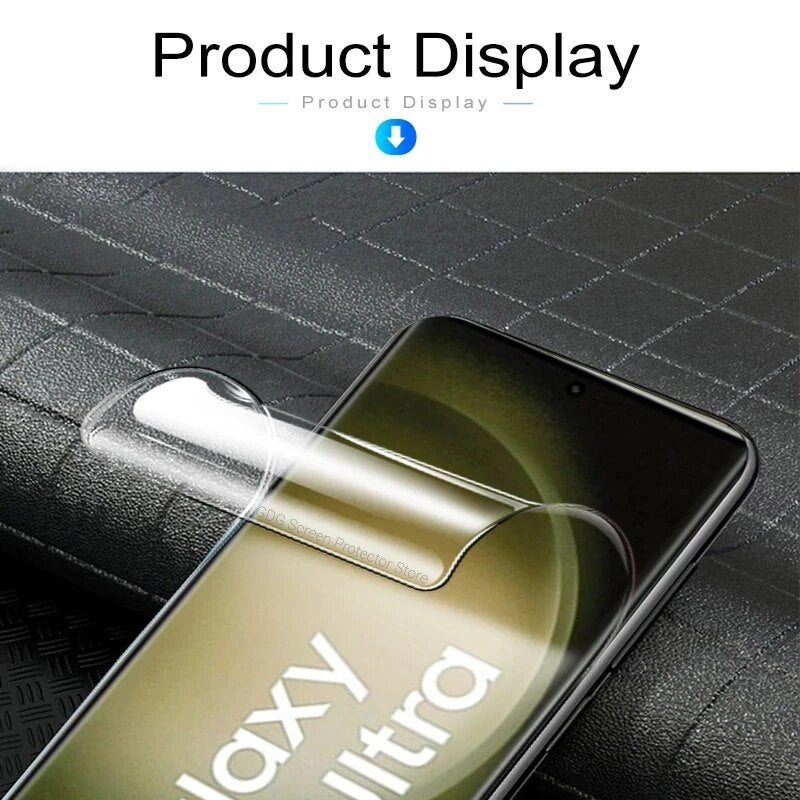 6-in-1 Hydrogel Film for Samsung S22 S21 S23 Ultra S8 S9 S10 Plus S20 FE Screen Protector for Galaxy Note 20Ultra S10E Lens Film