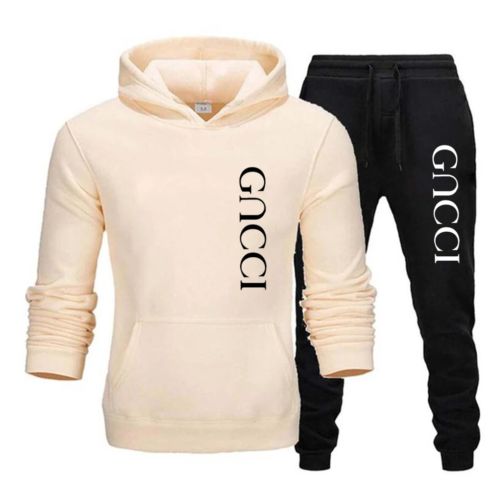 Fashion 2 Piece Women Set Autumn Winter Jogging Sports Suits Sets Sweatsuits Hoodies and Athletic Pants Clothing
