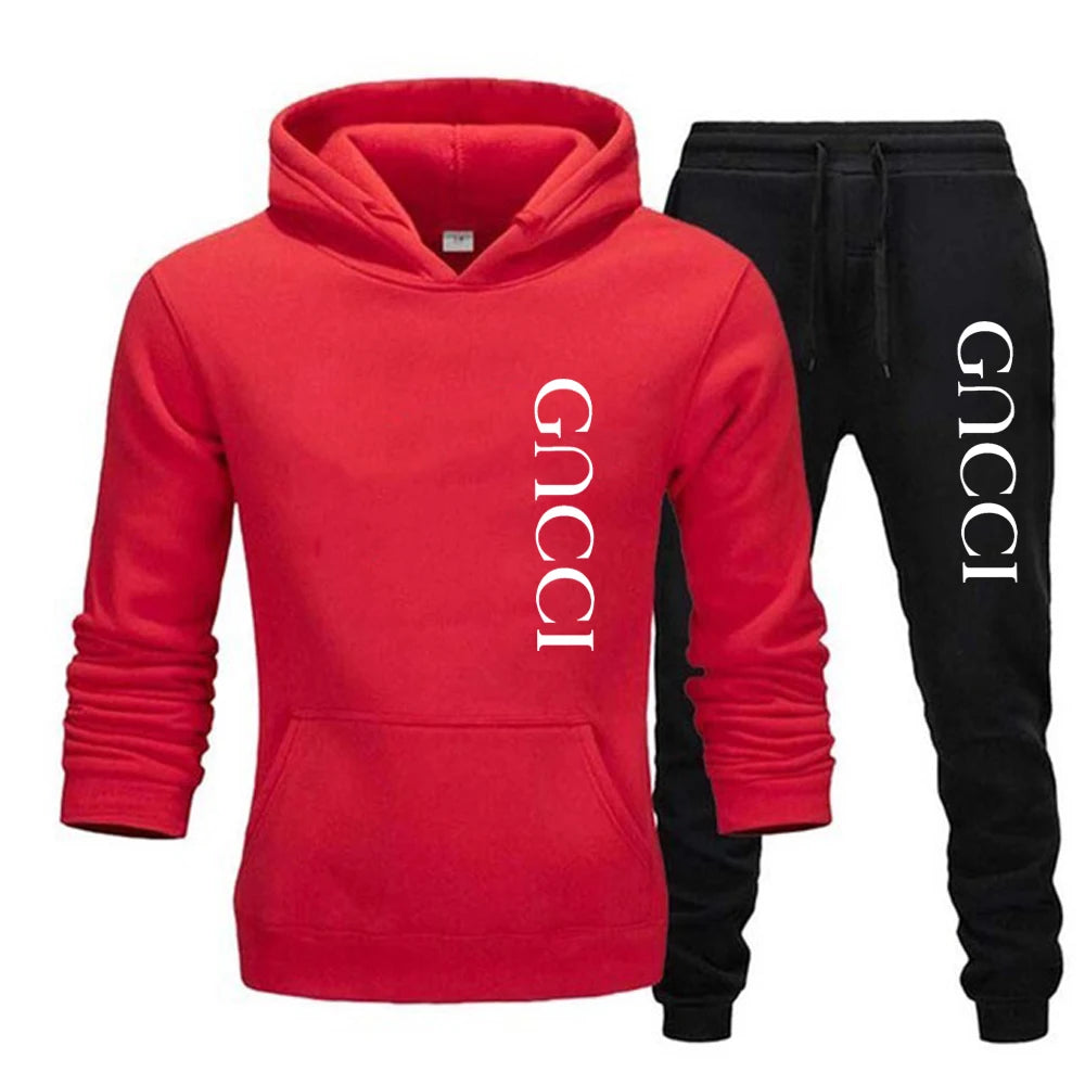 Fashion 2 Piece Women Set Autumn Winter Jogging Sports Suits Sets Sweatsuits Hoodies and Athletic Pants Clothing