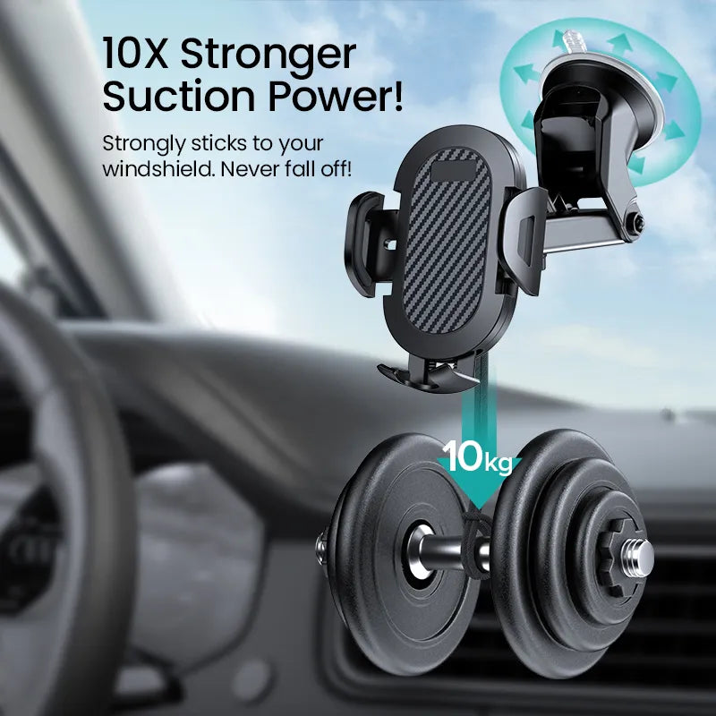 INIU Sucker Car Phone Holder Mount Stand GPS Telefon Mobile Cell Support For iPhone 13 12 11 Pro Max X 7 8 Xiaomi Huawei Samsung