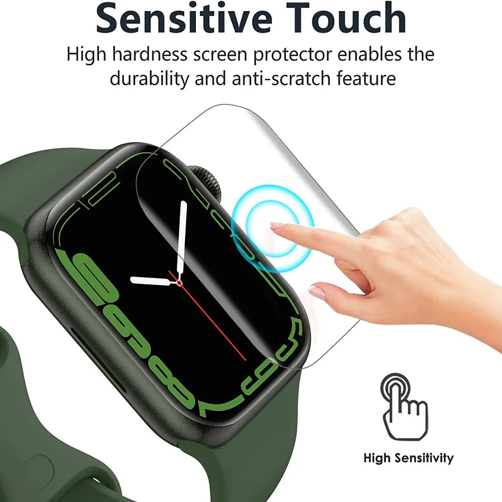 Soft Hydrogel Screen Protector Film For Apple Watch 7 6 SE 5 4 3 40MM 44MM 42MM 38MM Not Glass for iWatch 8 Ultra 41MM 45MM 49MM