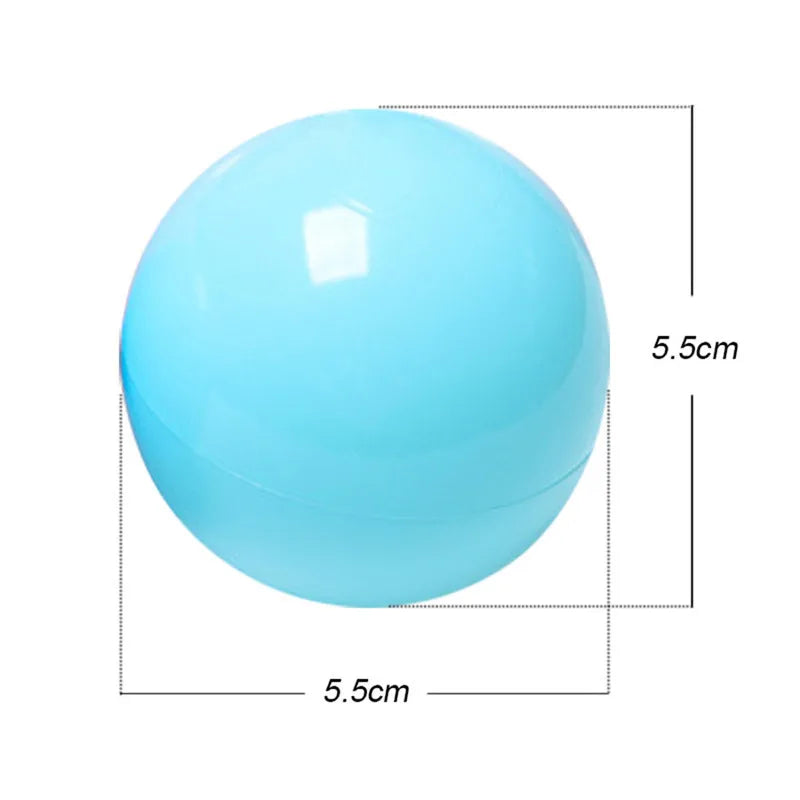 50/100 Pcs Eco-Friendly Colorful Soft Plastic Water Pool Ocean Wave Ball Baby Funny Toy Outdoor Fun Sports Stress Air Ball Hot