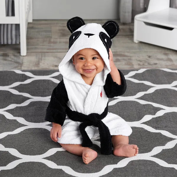 Unicorn puppy dog cow  Baby bathrobe Pure cotton with hood bathrobe Beach bath towel/Rat mice Spa Robe Infant Ponchos