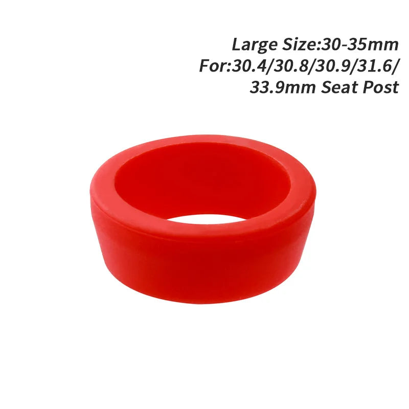 MUQZI Bicycle Seat Post Silica Gel Waterproof Dust Cover Elasticity Durable Rubber Ring MTB Road Bike Seatpost Protective Case