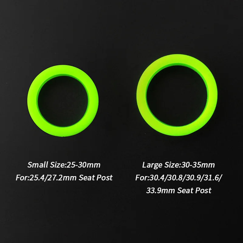 MUQZI Bicycle Seat Post Silica Gel Waterproof Dust Cover Elasticity Durable Rubber Ring MTB Road Bike Seatpost Protective Case