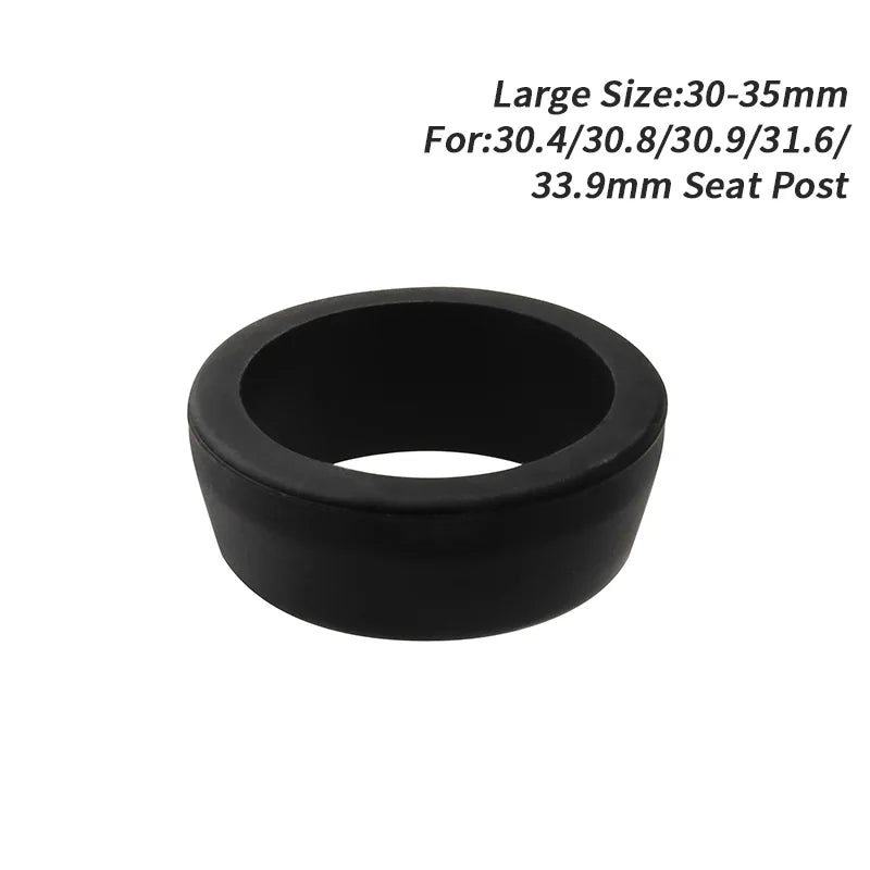 MUQZI Bicycle Seat Post Silica Gel Waterproof Dust Cover Elasticity Durable Rubber Ring MTB Road Bike Seatpost Protective Case