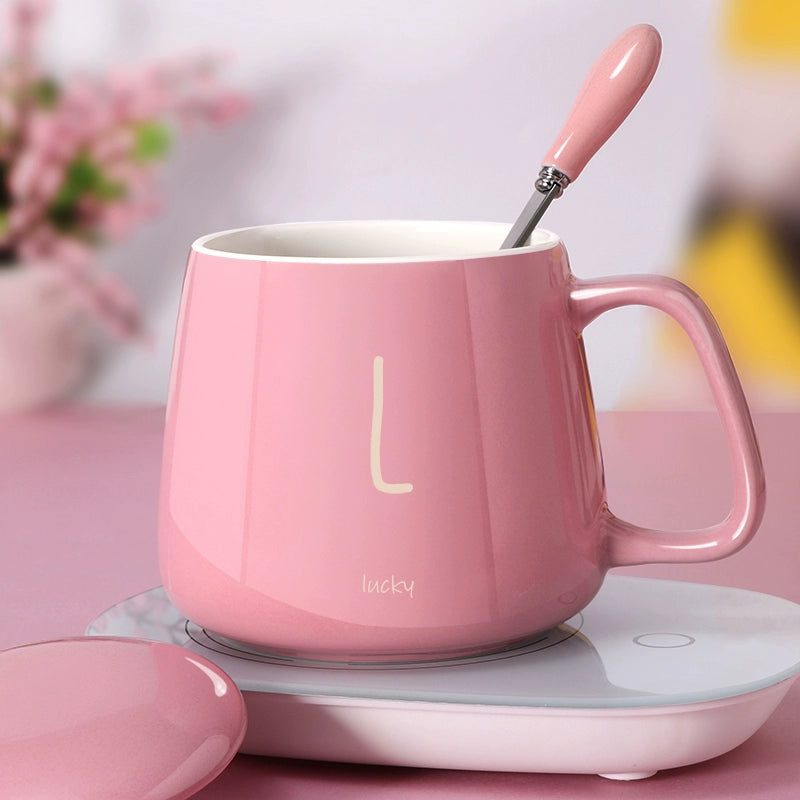 With Cover Spoon Warmer Warm Cup Heated Milk