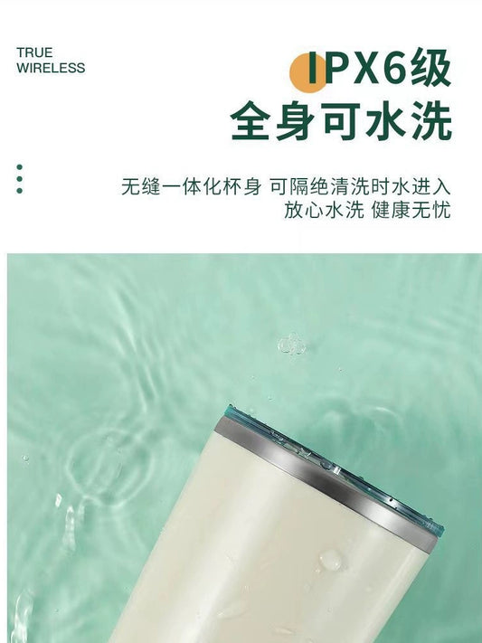 Charging 304 Stainless Steel Exquisite Coffee Stirring Cup Automatic Magnetic Electric Milk Cup Mug Full Body Waterproof