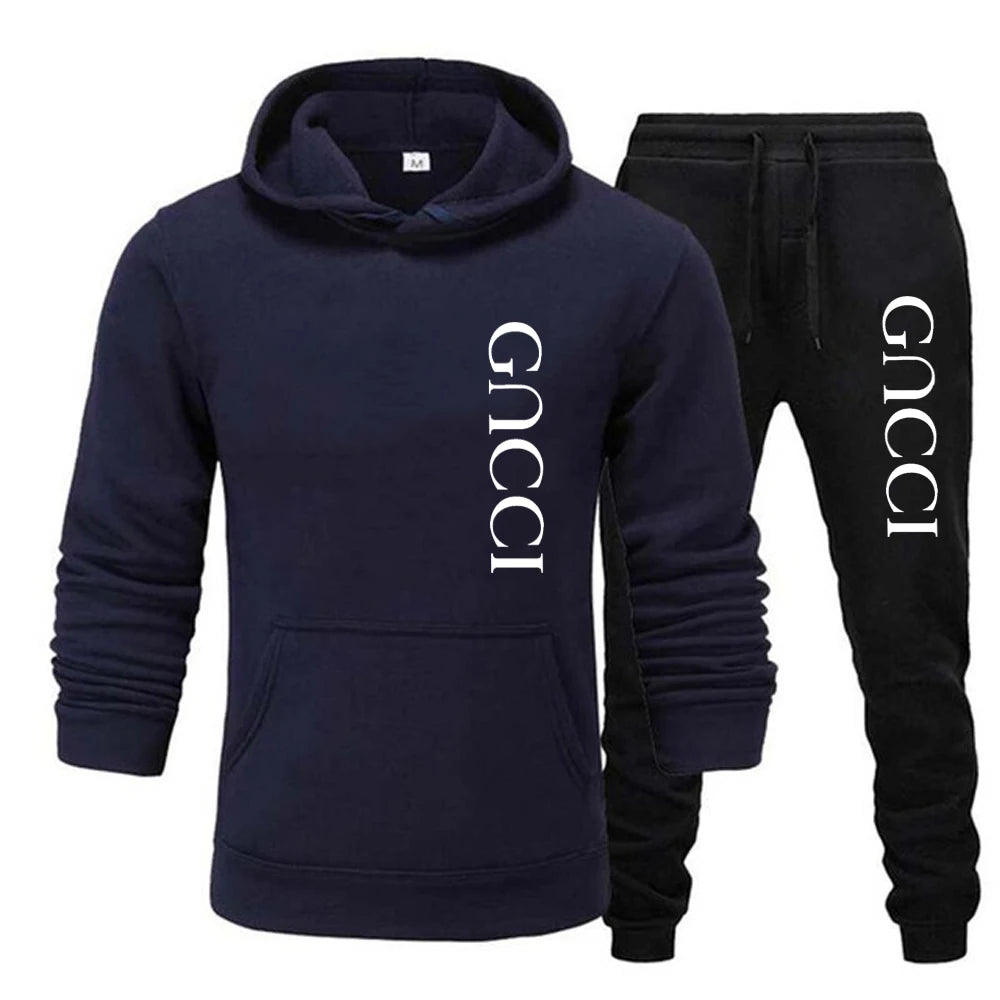 Fashion 2 Piece Women Set Autumn Winter Jogging Sports Suits Sets Sweatsuits Hoodies and Athletic Pants Clothing