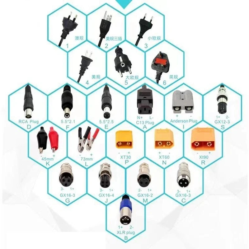72V 20AH 30AH 40Ah 50AH 60AH 70AH 80Ah Lithium -ion battery with BMS for motorcycle electric car pedal energy golf cart