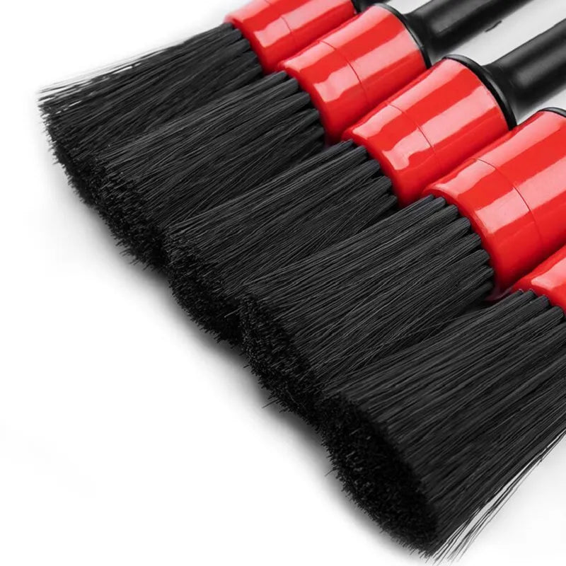 1pcs/5pcs Detailing Brush Set Car Brushes Car Detailing Brush For Car Cleaning Detailing Brush Dashboard Air Outlet Wheel Brush