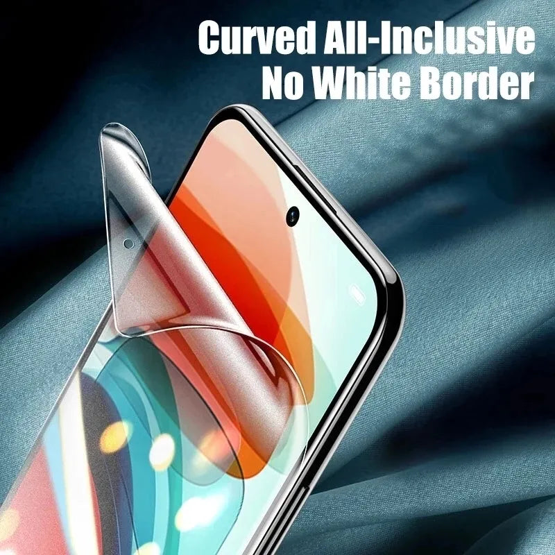 2Pcs Hydrogel Film for Xiaomi Poco X3 Pro F3 M3 M4 11T 12T Pro Screen Protector for Redmi Note 11 10 9 8 Pro 9s 10s 8T 9T 9A 9C