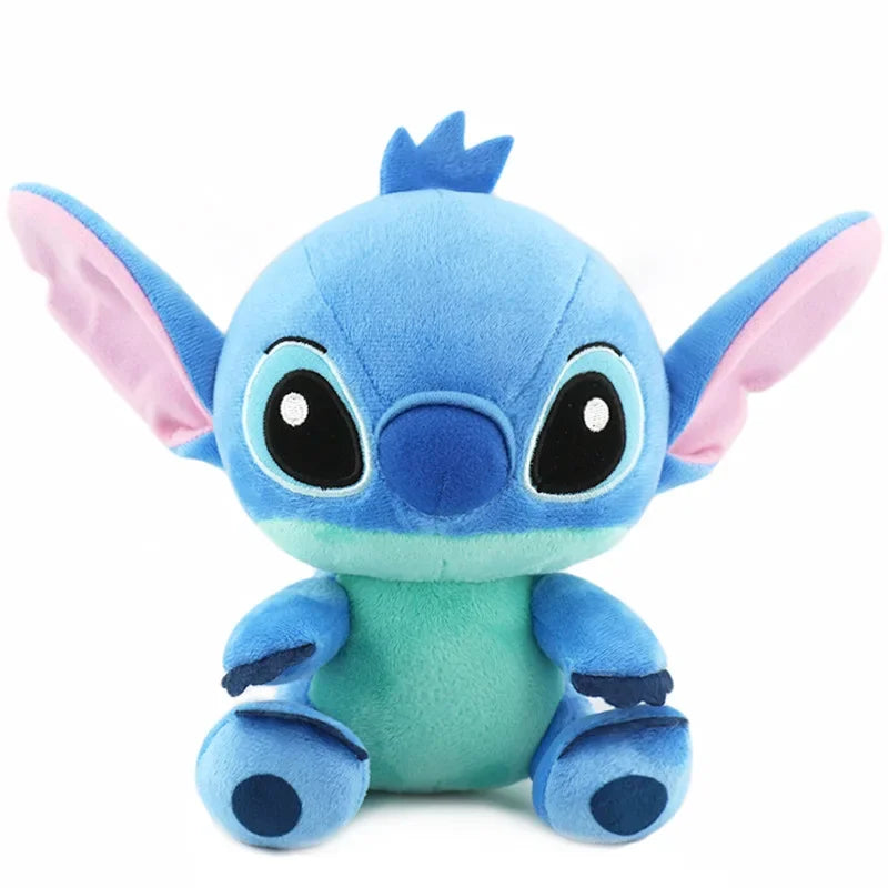 Funny Disney Cartoon Blue Pink Stitch Plush Dolls Anime Toys Lilo and Stitch Stich Plush Stuffed Toys Christmas Gifts for Kids
