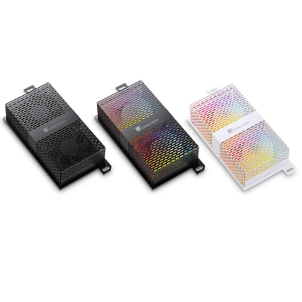 JONSBO NF-1 RAM Memory Module Cooling Radiator DDR4 DDR5 Ram Cooler 4Pin PWM 5V 3PIN ARGB Sync Dual 50mm Fan MemoryChip Heatsink