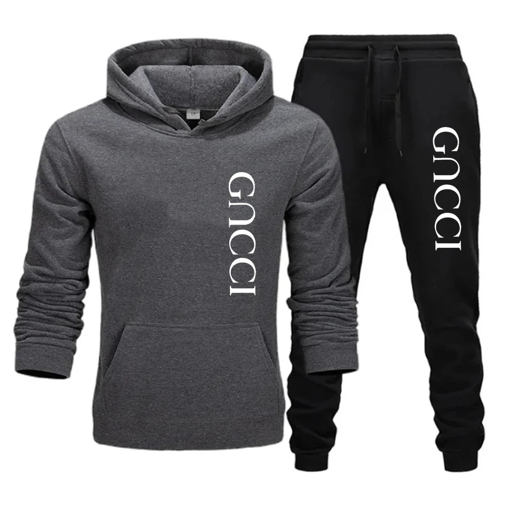 Fashion 2 Piece Women Set Autumn Winter Jogging Sports Suits Sets Sweatsuits Hoodies and Athletic Pants Clothing