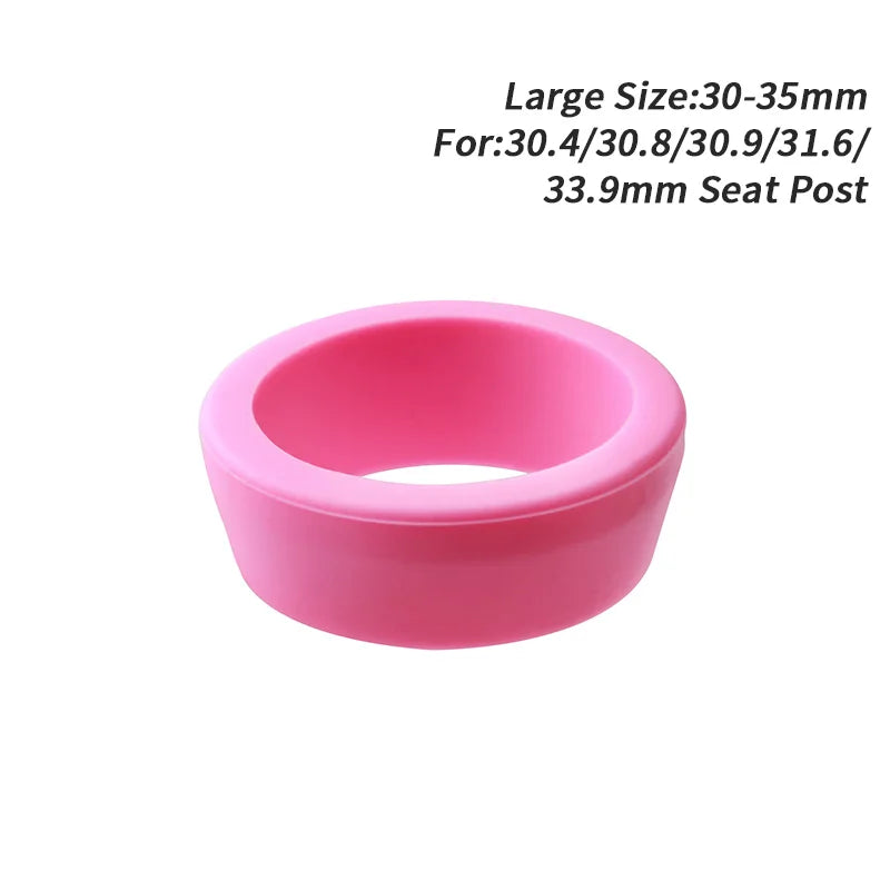 MUQZI Bicycle Seat Post Silica Gel Waterproof Dust Cover Elasticity Durable Rubber Ring MTB Road Bike Seatpost Protective Case