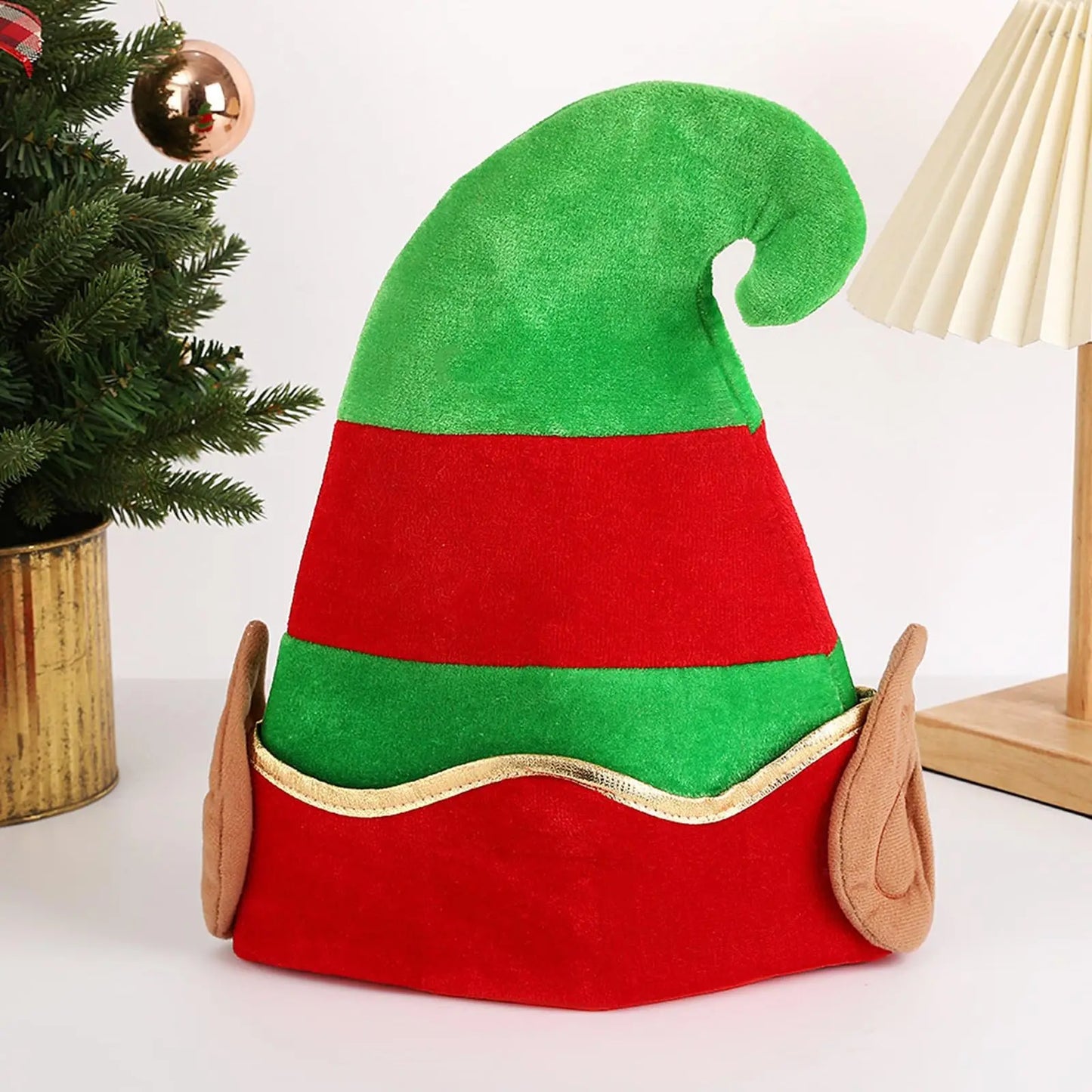 Christmas Atmosphere Christmas Fashionable Hat Headdress Trouser Leg Hat Christmas Ball New Year Festive Party Supplies Gifts