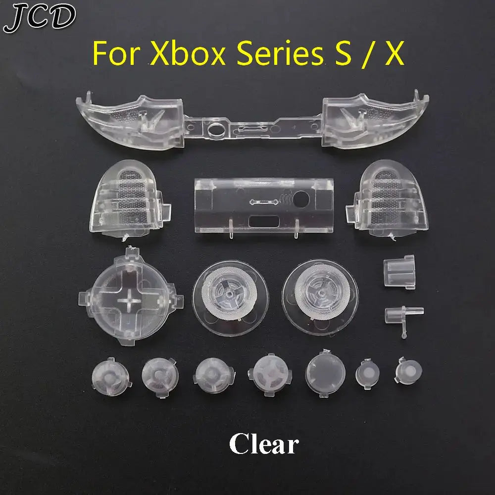 1Set For Xbox Series X S Controller LB RB Bumpers Trigger buttons kit L R LB RB Bumper Trigger Buttons Mod Kit Game Accessories