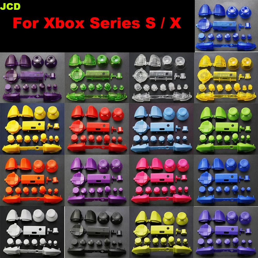 1Set For Xbox Series X S Controller LB RB Bumpers Trigger buttons kit L R LB RB Bumper Trigger Buttons Mod Kit Game Accessories