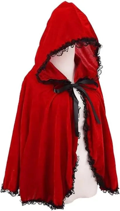 Christmas Clothing Adult Christmas Cloak Cloak Little Red Riding Hood Christmas Cloak Party Stage Performance Clothing