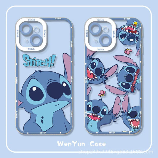 Stitch The Baby Disney Cover for Apple IPhone 14 13 12 11 Pro Max Mini XS XR X 8 7  Plus Phone Case