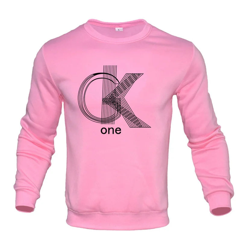 Spring And Autumn Clothing O Neck Pullover Long Sleeved Sweatshirts Men Women Fashion Casual Top Tracksuit Sweatshirt For