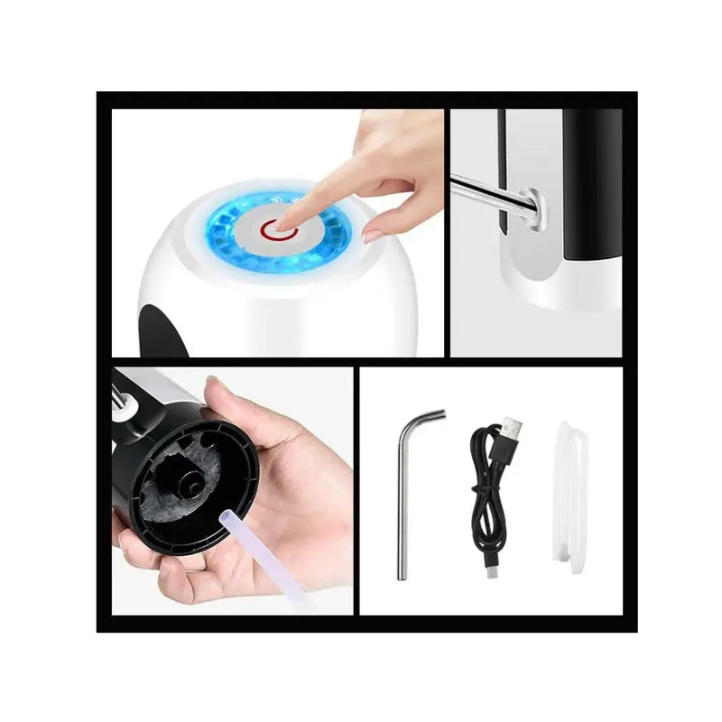 Universal Electric Pump For Gallon With USB Charging Bottle Gallon Water Pump