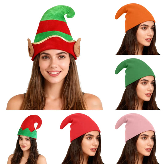 Christmas Atmosphere Christmas Fashionable Hat Headdress Trouser Leg Hat Christmas Ball New Year Festive Party Supplies Gifts