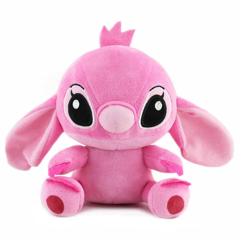 Funny Disney Cartoon Blue Pink Stitch Plush Dolls Anime Toys Lilo and Stitch Stich Plush Stuffed Toys Christmas Gifts for Kids