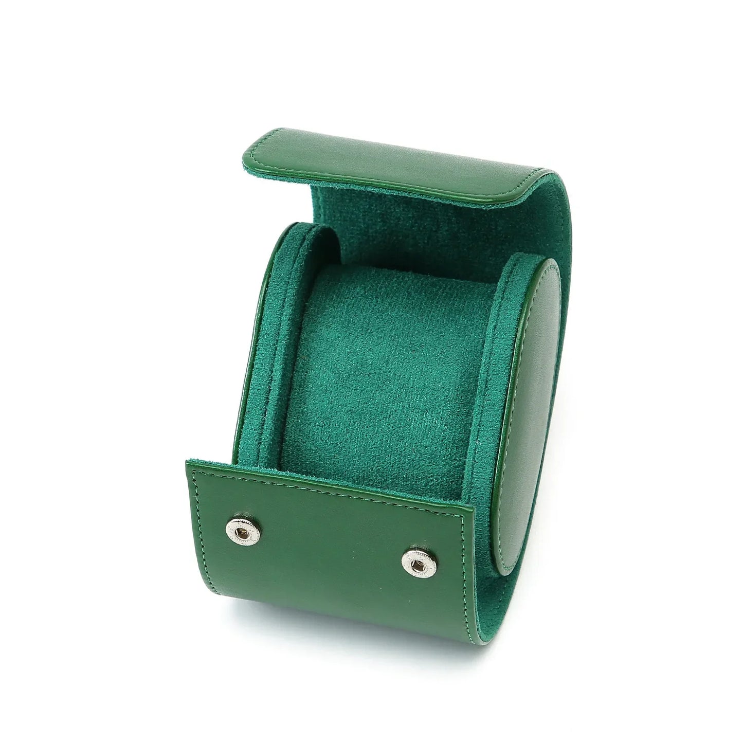 Watch Roll Travel Case for Storage Organizer, Anti-Scratching 3-Digit Watch Box for Men Women Jewelry Necklace Bracelet Display