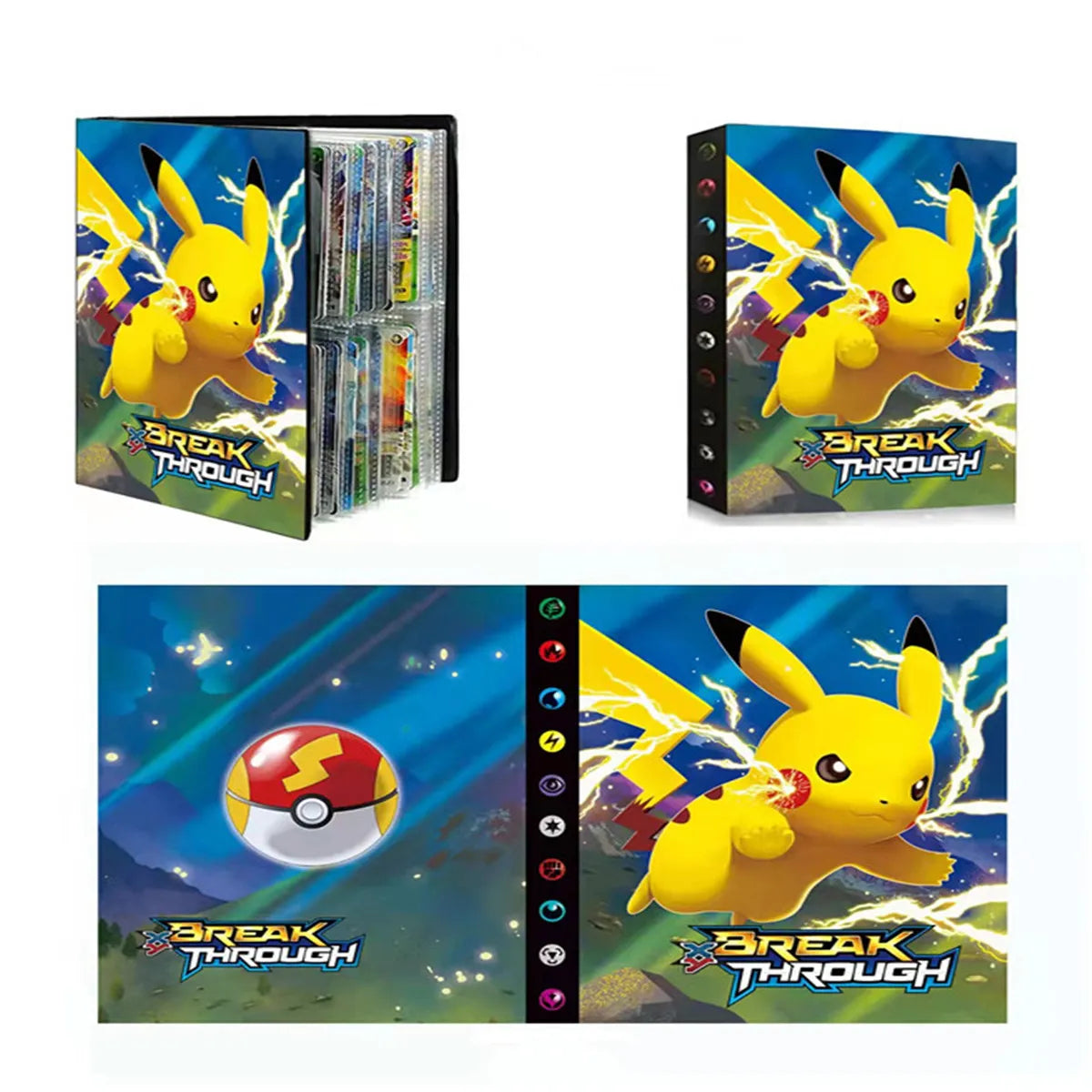2022 Album Pokemon Cards Album Book Cartoon  Anime New 240PCS Game Card VMAX GX EX Holder Collection Folder Kid Cool Toy Gift